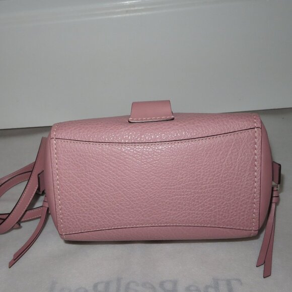 Coach Faye Leather Small Backpack Dusty Rose Leather - Picture 9 of 16